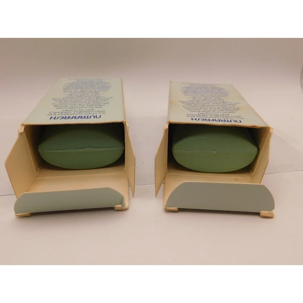 Lot of 2 Vintage Avon Nutrafresh Bar Soap